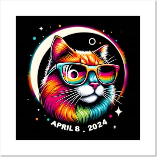 Eclipse Shirt April 8 2024 Posters and Art